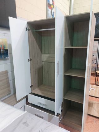 Pack! Armario, cómoda, cabecero y 2 mesitas