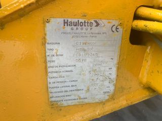 PLATAFORMA TIJERAS DIESEL HAULOTTE HA 12 SX