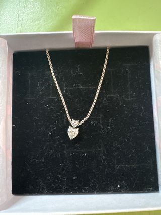 Conjunto Pandora Anillo y Collar Corazón