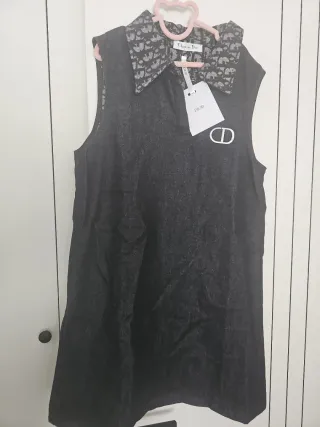 Vestido Dior Negro Talla M o puede ser l