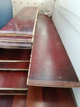 Suelo de madera roble americano