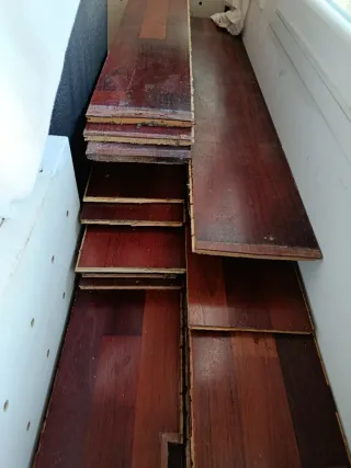 Suelo de madera roble americano