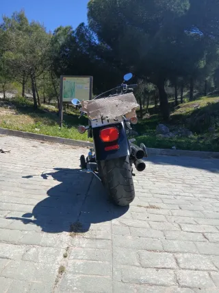 Harley-Davidson Fat Boy Negra