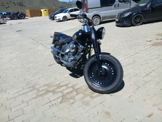 Harley-Davidson Fat Boy Negra