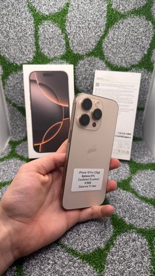 iPhone 16 Pro 128GB Oro - Ottime Condizioni