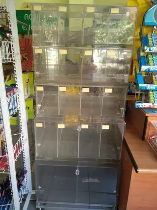 Expositor Metacrilato Caramelos Tienda