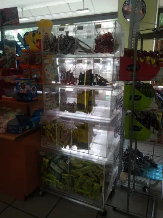 Expositor Metacrilato Caramelos Tienda