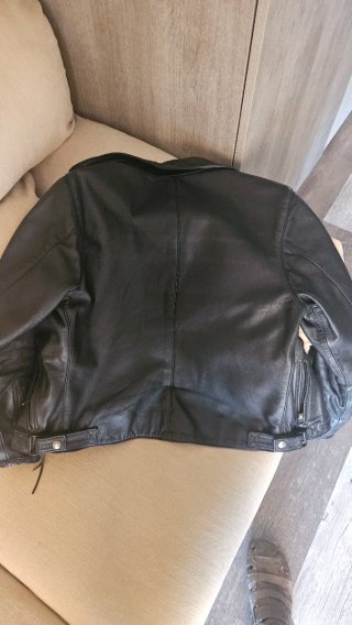 Chaqueta Piel Moto Talla S