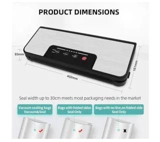 Envasadora al vacío Blusmart Profesional Nueva