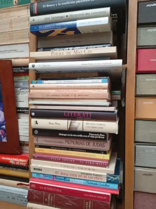 Varios títulos, García Marquez, A. Gala. M.Kundera