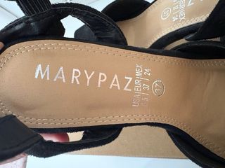 Tacones negros plataforma