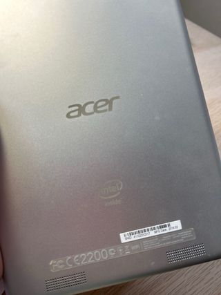 Tablet Acer Intel Android Blanca