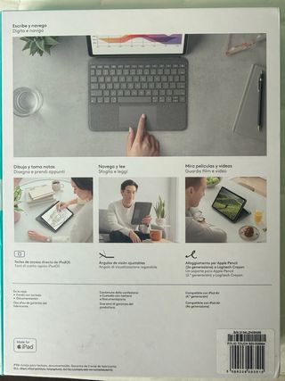 Logitech Folio Touch iPad Air 4 Teclado