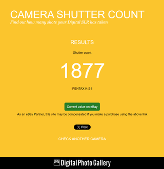 Cuerpo Pentax K-S1 | White | SOLO 1.877 DISPAROS !
