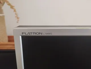Monitor LG Flatron Plata