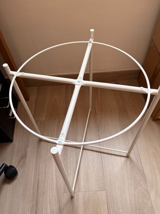 Mesa auxiliar IKEA Gladom blanca
