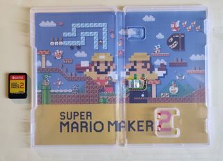 Switch lite giallo con Super Mario Maker 2