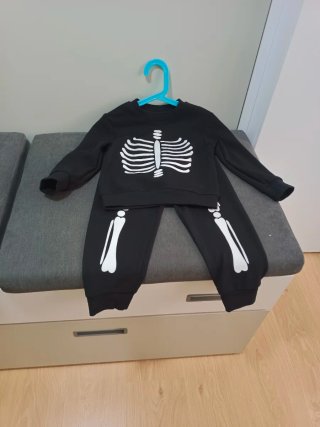 Disfraz esqueleto Halloween niño
