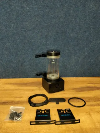 Depósito Alphacool Eisbecher D5 150 mm RGB