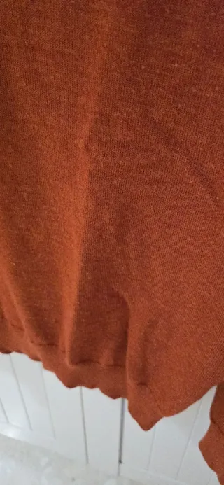 Jersey Genfins Naranja Media Cremallera