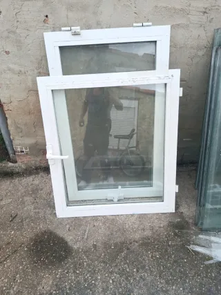 Ventanas aluminio blancas (sin premarco)