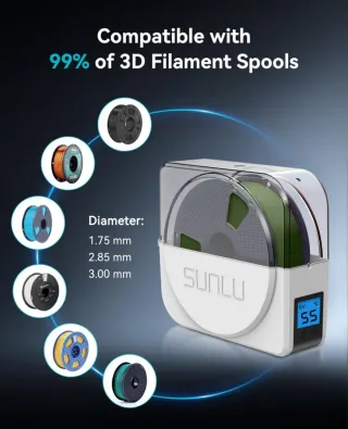Secador de Filamento SUNLU Oficial