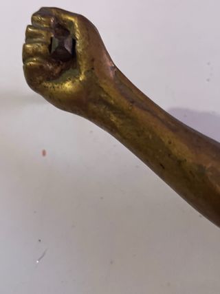 Cristo de metal bronce ( escucho ofertas )