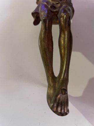 Cristo de metal bronce ( escucho ofertas )