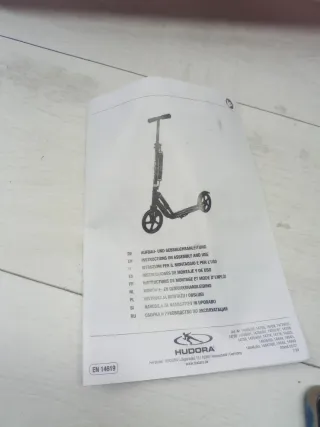 Patinete plegable Aluminio Robusto Rosa