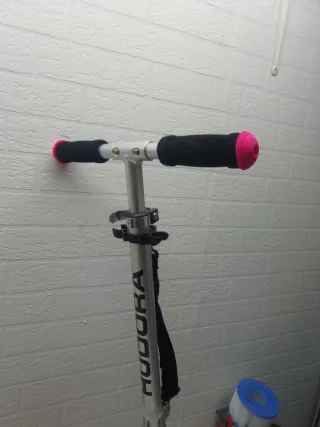 Patinete plegable Aluminio Robusto Rosa