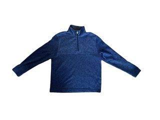 Jersey azul con cremallera