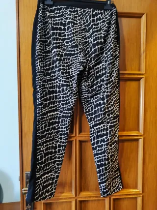Pantaloni Only fantasia animalier taglia M