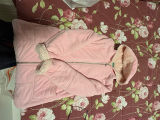 Cappottino bambina United Colors of Benetton rosa