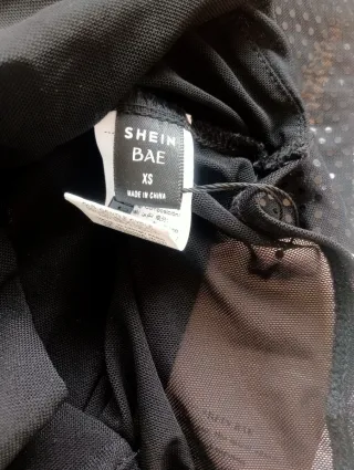 Top crop brillante glow