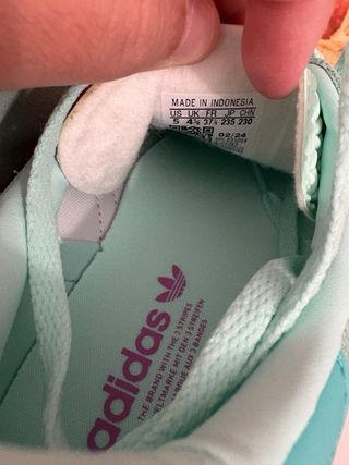 Adidas Gazelle Bold Menta y Rosa