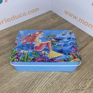 Puzzle de madera infantil sirenita