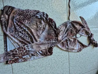 Vestito donna fantasia animalier