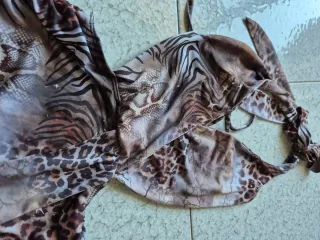 Vestito donna fantasia animalier
