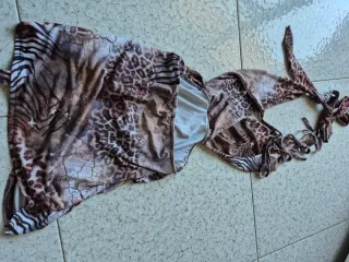 Vestito donna fantasia animalier