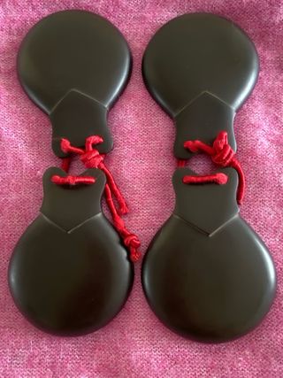 Castañuelas Filigrana talla grande 10x7,6 fibra