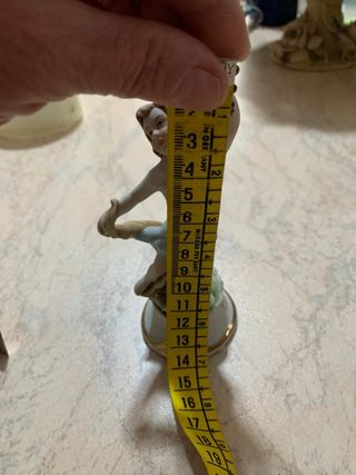 Statuina autunnale vintage Victorio Capodimonte