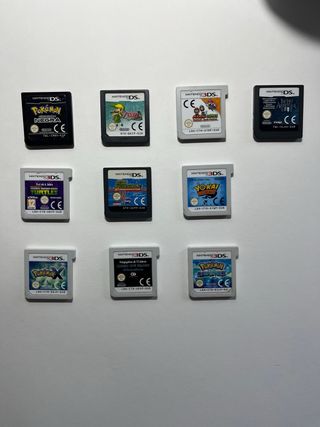 Nintendo 3DS XL Gris con juegos