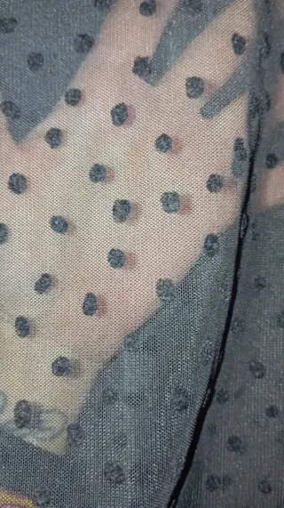 Camiseta negra Stradivarius Talla L