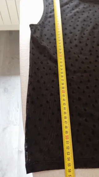 Camiseta negra Stradivarius Talla L