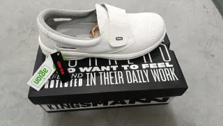 Zapatos de trabajo Kingsman blancos