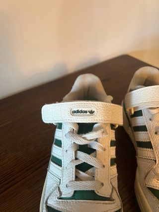 Adidas Sapatilhas Brancas e Verdes