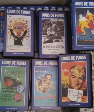 Lote 27 Películas VHS Louis de Funes