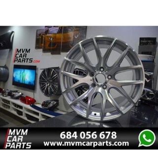 Juego de 4 Llantas 19 CSL Silver Polish BM093