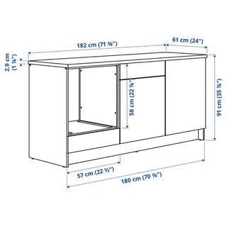 Cocina práctica blanca y madera