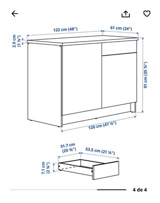 Cocina práctica blanca y madera